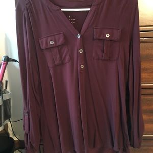 Maroon shirt